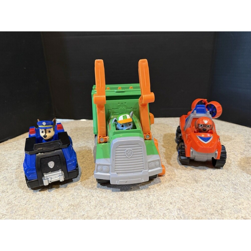 Rocky’s Recycling Truck + Chase’s Police Cruiser + Zuma’s ATV - Picture 3 of 9